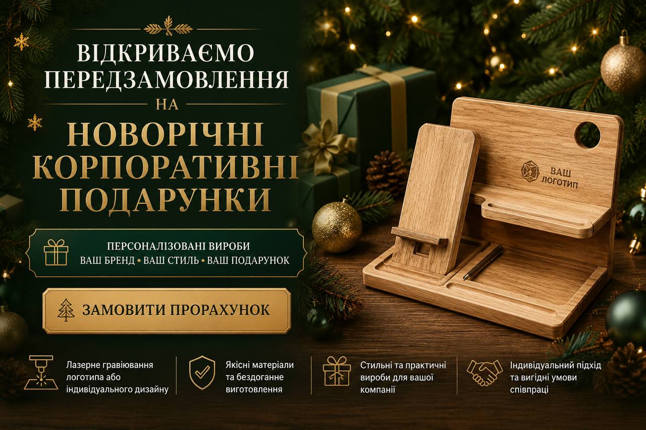 Передзамовлення на новорічні корпоративні подарунки